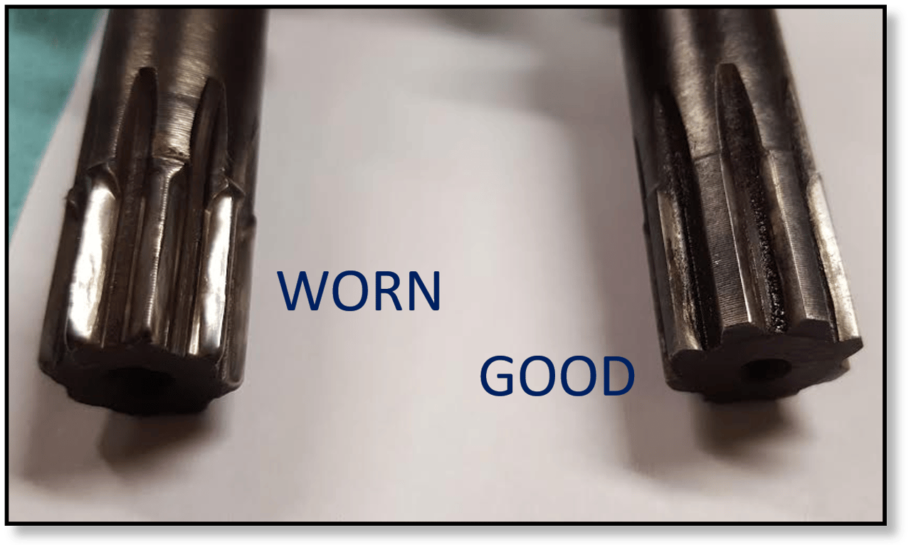 Kubota Final Drives and Stripped Drive Shafts